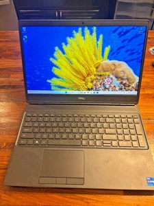 Dell Precision 7560 Laptop - i7-11850H 2.5ghz 32GB 256GB -T1200-Win 11 Pro - Afbeelding 1 van 6
