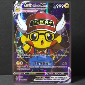 Arale Pikachu VCOS 006/055 - Pokemon TCG Fan Art Cosplay - Near Mint - Picture 1 of 10