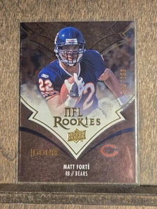 2008 Upper Deck Icons NFL Rookies  Bronze/750 Matt Forte Rookie RC - Picture 1 of 2