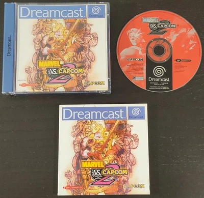[Sega Dreamcast] Jeu Marvel vs Capcom 2 complet (PAL UK/FR/DE/ES/IT) - Imagen 1 de 4