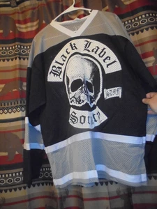 BLACK LABEL SOCIETY HOCKEY JERSEY~SIZE L~ZAKK WYLDE~S.D.M.F.~VERY RARE~HTF~L@@K! - Picture 1 of 4