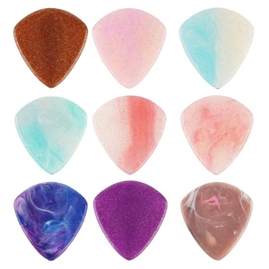 Resin Electric Guitar Pick Nonslip Guitar Pick Wear Resistant Plectrums - Picture 1 of 17