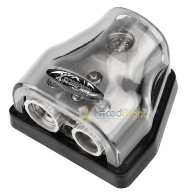 XSCORPION GDB0248P Platinum Ground Power Distribution Block 0 2 4 8 Gauge Output - Image 1 of 4