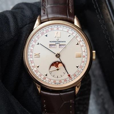 Reloj Vacheron Constantin Historiques 1948 Triple Calendario Oro Rosa Rojo 3100V Foto 1 de 4