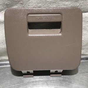 92–97 Ford F150 F250 F350 Bronco Brown Knee Bolster Lower Dash Fuse Cover OEM - Picture 1 of 12