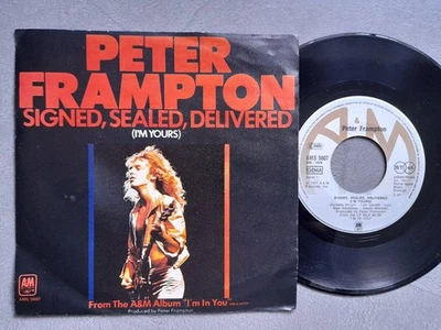 PETER FRAMPTON ( Ex Herd, Humble Pie) Signed Sealed...Single 7 45 Jahr 1977 MINT - Bild 1 von 2