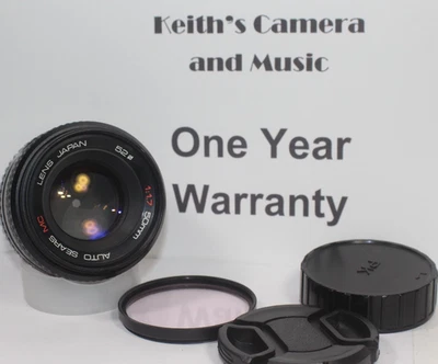 1yrWarranty Auto Sears 50mm 1.7 Manual Focus Lens Pentax K Mount P/K K-1000 ME - Image 1 of 4
