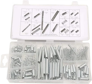 990375 TOPWAY 200PCS Coil Spring Assortment Kit Compression Extension Springs UK - Picture 1 of 5