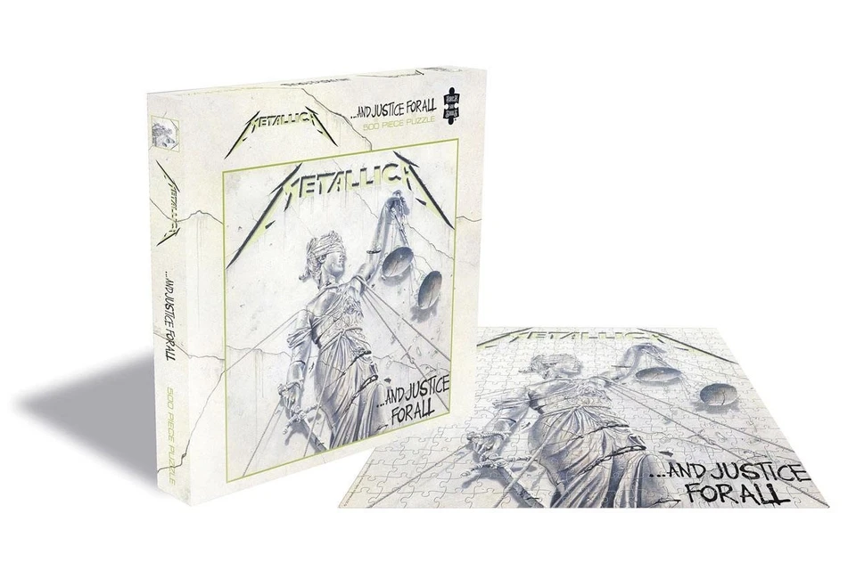 Metallica Jigsaw Puzzle ...And Justice For All - 500 Pieces New/Original Packaging - Image 1 of 1