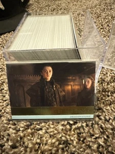 2018 Rittenhouse GAME of THRONES Season 7 Complete Gold Base Card Set (81) - Picture 1 of 1