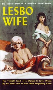 1950S LESBIAN PULP PB BOOK COVER ART A3 / A2 POSTER REPRINT - Bild 1 von 1
