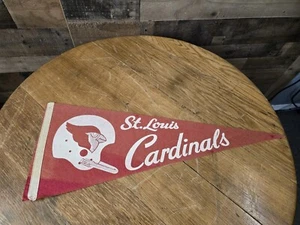 Vintage 1960s Full-Size St Louis Cardinals Pennant Very Rare NFL Piece. - Picture 1 of 6