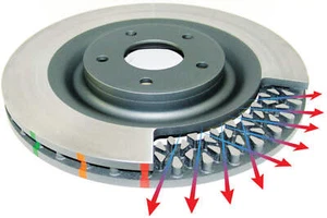 Rotor trasero DBA para Subaru Liberty 2015+ 2,5 L 4000 T3 ranurado serie Street - Imagen 1 de 5