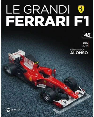 LE GRANDI FERRARI F1 Modello 1:24 n° 46 Ferrari F10 - Fernando Alonso - 2010 - Immagine 1 di 1