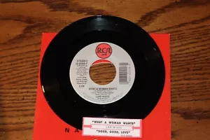 LARI WEISS VINYL 45 WAS EINE FRAU WILL B/W GOOD GOOD BYE UNGESPIELT - Bild 1 von 2
