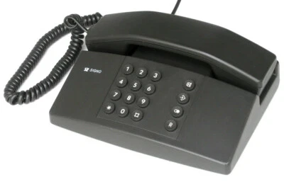 Telekom Signo ▪ Telefon in braun, T-Com, Festnetz - Bild 1 von 3