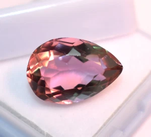 New Color Changing Alexandrite 8.85 Ct Pear Cut Ring Size Alexandrite Gemstone - Picture 1 of 4