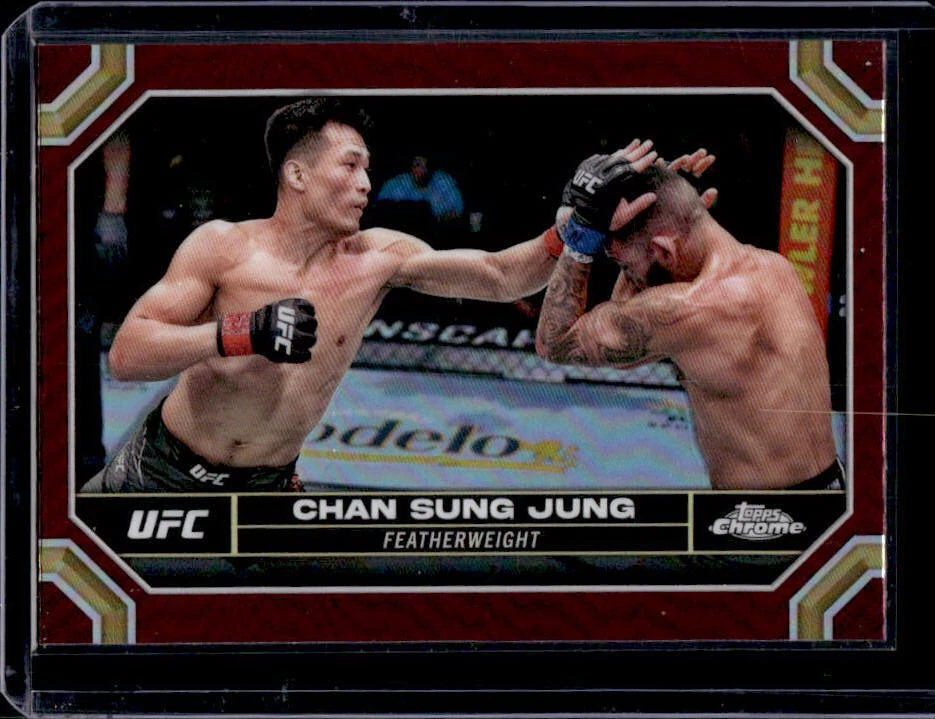 2024 Topps Chrome UFC Chan Sung Jung Magenta Refractor #41