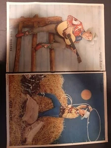 NEW YORK SUNDAY DAILY NEWS MAGAZINE SECTION ROY ROGERS & GENE AUTRY 1946 - Picture 1 of 1