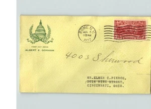 BURGOYNE CAMPAIGN, 1927 # 644, GORHAM Cachet, First Day of Issue, canc. ROME, NY - Picture 1 of 1