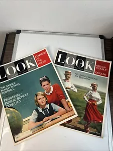2 1962 Look Magazines August Kennedy Doris Day Vintage Advertising Camel Hires 1 - Picture 1 of 21