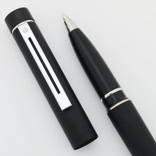 Sheaffer TARGA 1002 Rollerball (Early Version) - Black Matte, Chrome Trim (New)