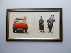 THE PARKING TICKET FRAMED - Picture 1 of 1
