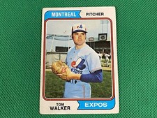 1974 Topps #193 Tom Walker Montreal Expos A