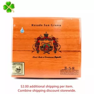 Caja de cigarros de madera vacía Arturo Fuente Rosado Sun Grown 8-5-8 8,25" x 7" x 2,25" - Imagen 1 de 12