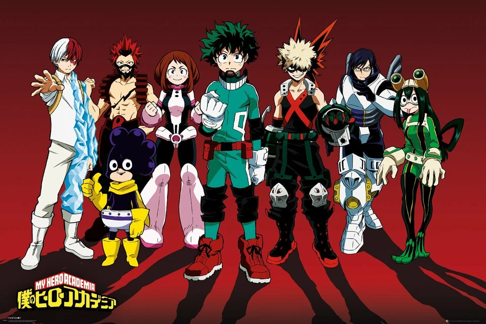 Poster My Hero Academia Line Up - Image 1 of 1
