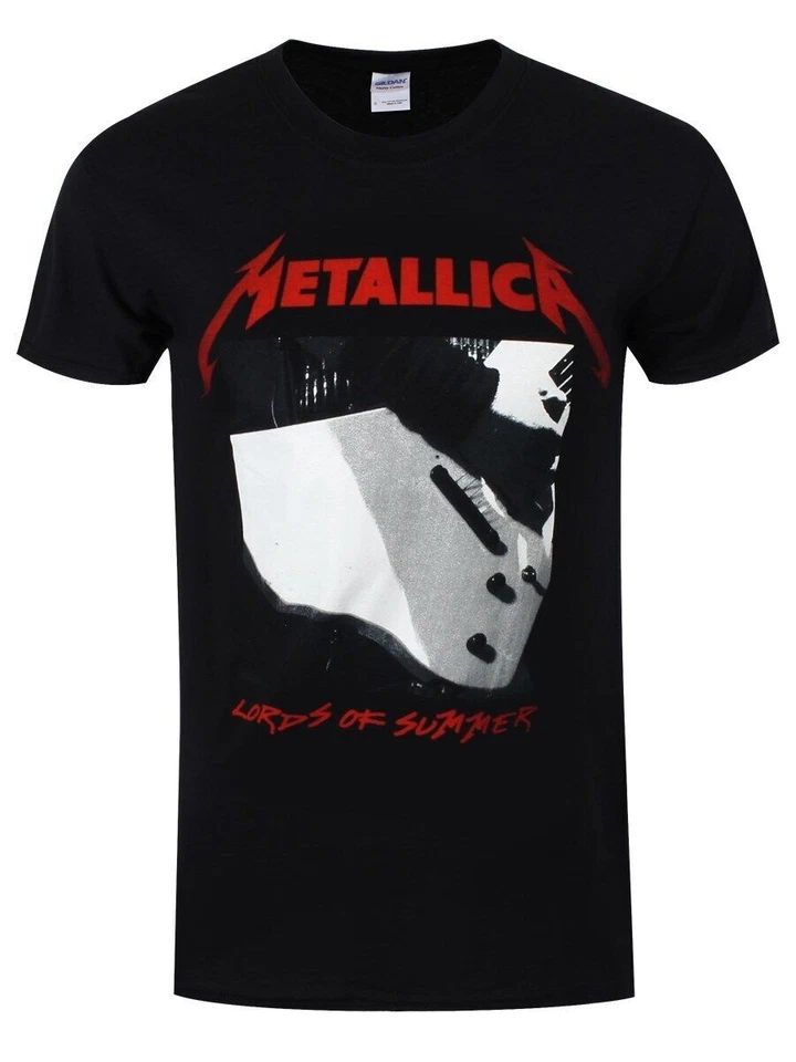 Official Metallica Lords of Summer Mens Black T Shirt Metallica Classic Tee - Image 1 of 1