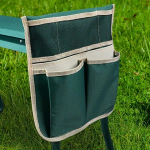 Garten Kniebank Klappbar Arbeitshocker Werkzeugtasche Hängen Aufbewahrungtasche - Bild 1 von 8