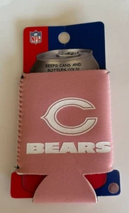 Chicago Bears Pink Koozie Cooler Can Bottle Holder Neoprene NFL - Picture 1 of 2