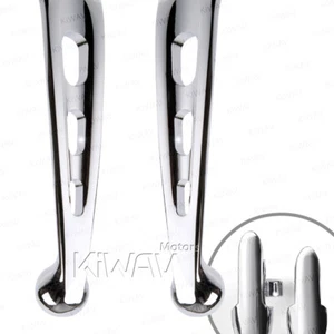 KiWAV 3-hole chrome lever kit fits 2015-2016 Harley Ultra Limited Low FLHTKL - Picture 1 of 5