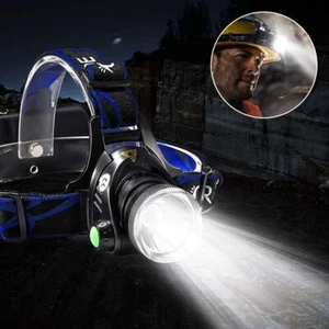 1200000LM LED Headlamp USB Rechargeable Headlight Head Torch Lamp Flashlight - Picture 1 of 23