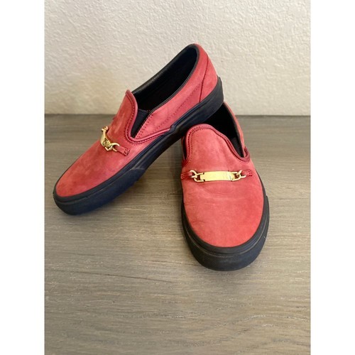 Mocassino donna rosso scamosciato OTW VANS