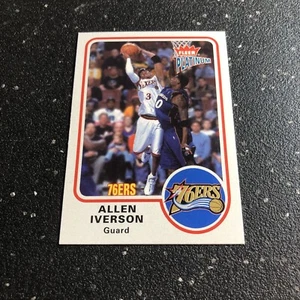 Allen Iverson 2003 Fleer Platinum Basketball #110 NBA Philadelphia 76ers Guard - Picture 1 of 2