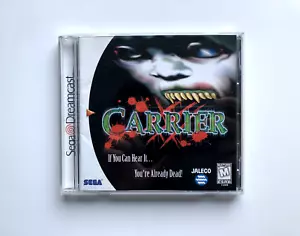 Carrier Sega Dreamcast complete survival horror usa us american ntsc import - Picture 1 of 3