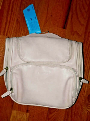 Bolsa de Aseo, BAGSMART ROSA Estuche de Maquillaje de Cuero de Viaje Mujer Gancho Colgante LEER Foto 1 de 4