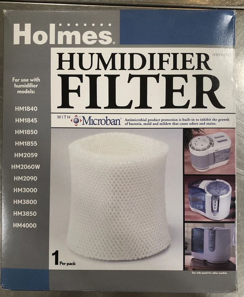 NEW ~HOLMES HUMIDIFIER FILTER HWF65TG W/ MICROBAN NEW IN BOX - Image 1 of 1