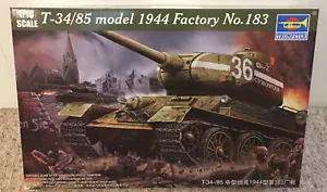 Trumpeter 1/16 Russian T-34/85 Model 1944 Factory No.183 - Picture 1 of 8