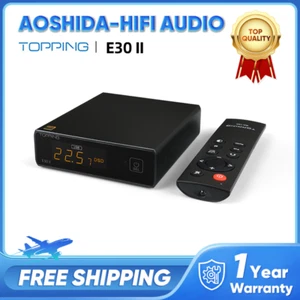 TOPPING E30 II Hi-Res Audio 2xAK4493S DAC Decoder DSD512 32bit/768k XMOS XU208 - Picture 1 of 14