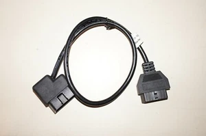 16Pin Car Diagnostic OBD2 Extender OBDII Male to Female Extension Cable 2ft - Picture 1 of 4