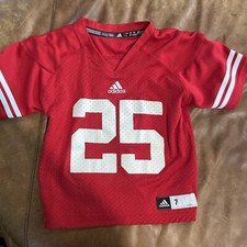Wisconsin Badgers Football Jersey - NCAA Adidas Toddler Large Size 7.