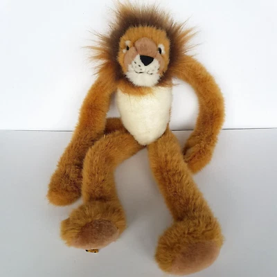 90s Vintage Wild Republic LION Neck Hanger Plush Long Arms Stuffed Animal Toy - image 1 of 4