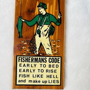 Vintage Fisherman’s Code Wandhalterung Flaschenöffner Pensacola Beach Florida - Bild 1 von 8