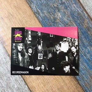 REO SPEEDWAGON Card from 1991 - ProSet SuperStars MusiCards # 225