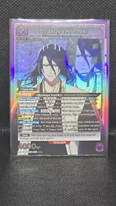 Byakuya Kuchiki SR FOIL UE01BT 050 M PF Bleach Series - Imagen 1 de 2