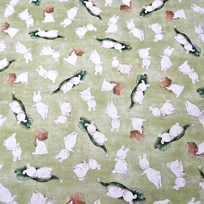 Rock A Bye кролик BTY кролики на залив VIP эксклюзивный лист корзина зеленый - Изображение 1 из 3