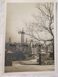 Foto d'epoca anni '30 NYC vista dall'altra parte del fiume da NJ - Foto 1 di 3
